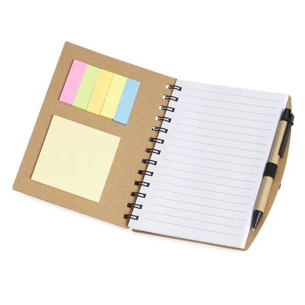 Caderno com Autoadesivos e Caneta (XB-14779) — foto 3 | D.JOB