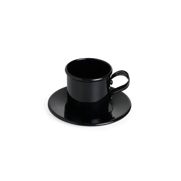 Xícara 100ml com Pires em Alumínio (XB-14947) personalizado | D.JOB