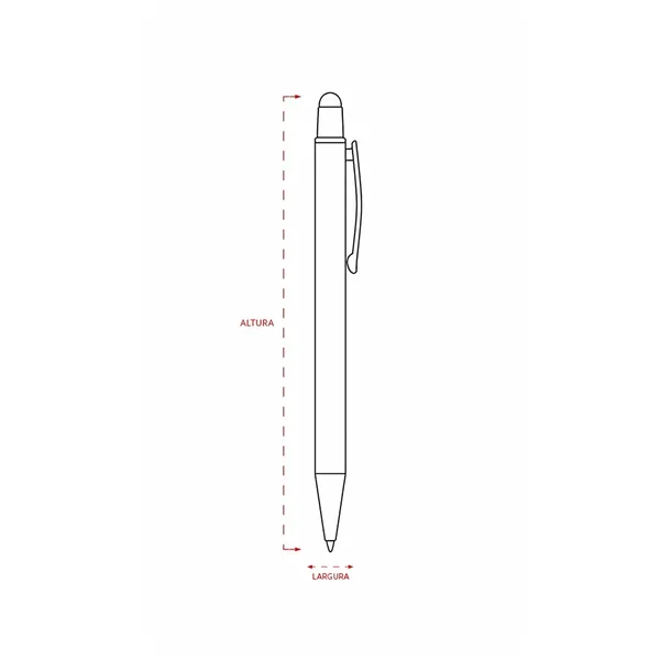 Caneta Metal Touch (XB-14949C) — foto 5 | D.JOB