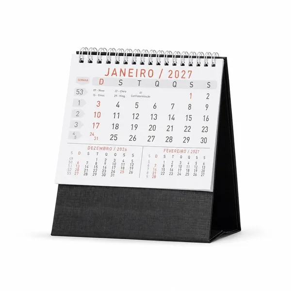 Calendário de Mesa 2027 (XB-14950P) — foto 2 | D.JOB