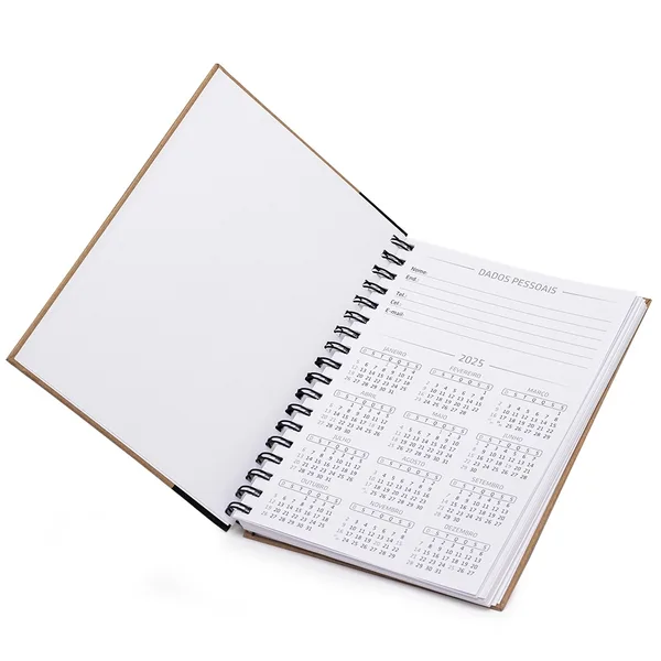 Caderno Capa Kraft (XB-15091) — foto 3 | D.JOB