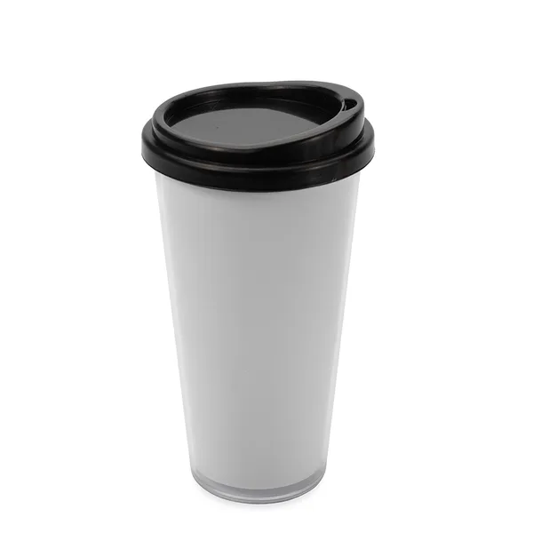 Copo Plástico Duplo 400ml (XB-15243) personalizado | D.JOB