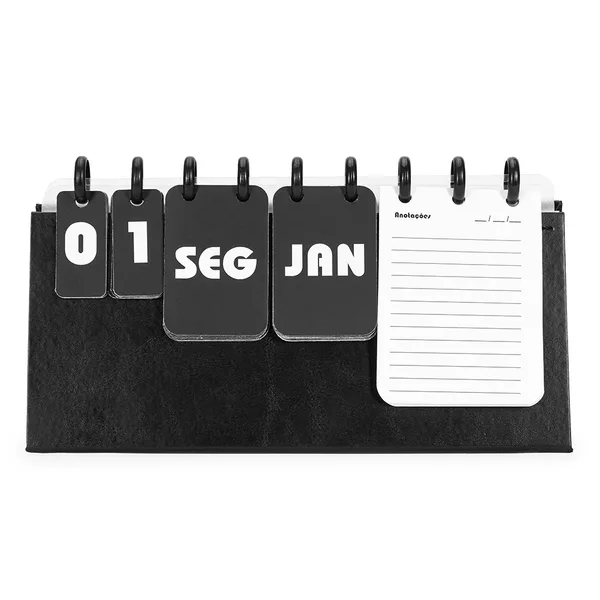 Calendário Permanente de Mesa Disco (XB-15342) personalizado | D.JOB
