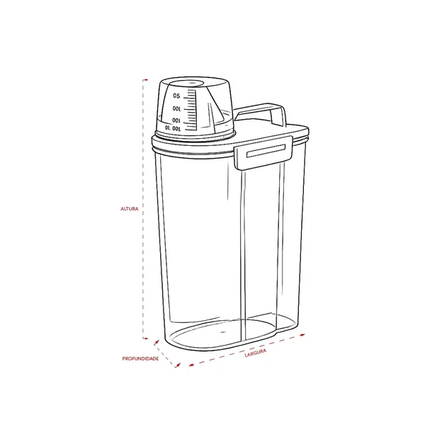 Dispenser Multiuso Plástico 2,5L (XB-15445) — foto 14 | D.JOB