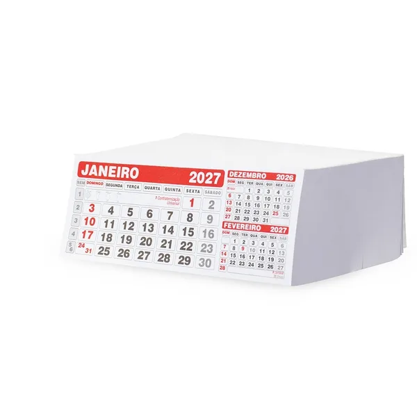 Bloco com 100 Refis para Calendário (XB-15503) personalizado | D.JOB