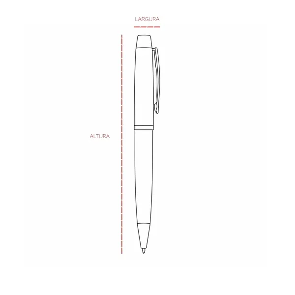 Caneta Metal (XB-15531) — foto 4 | D.JOB
