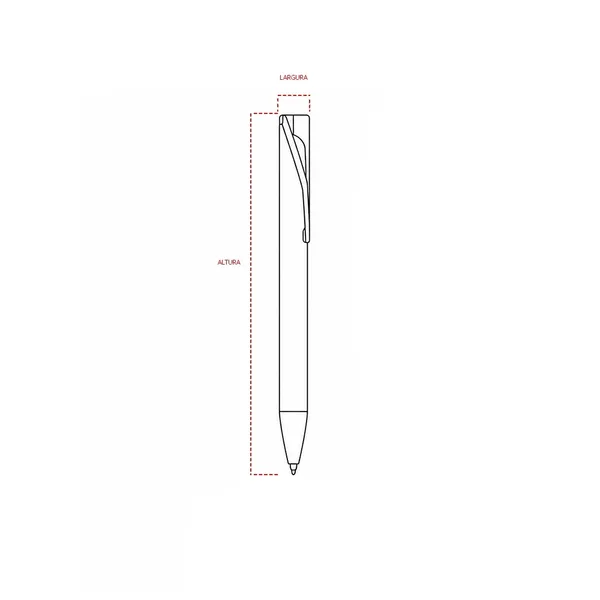Caneta Metal (XB-15533) — foto 3 | D.JOB