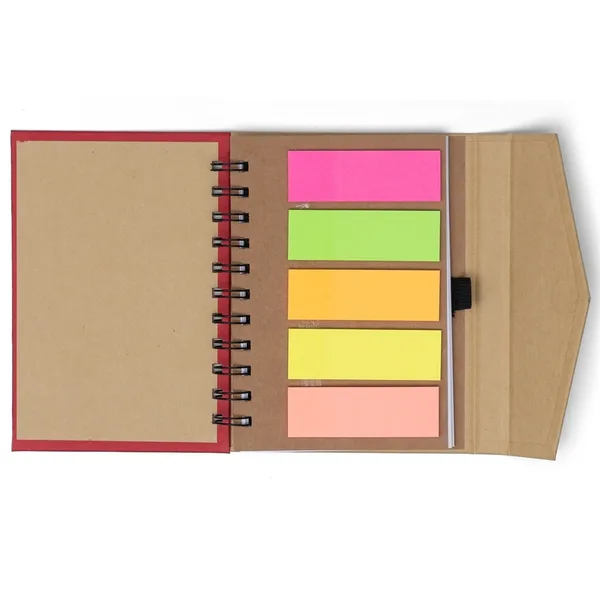 Caderno Ecológico com Autoadesivos (XB-18515) — foto 5 | D.JOB