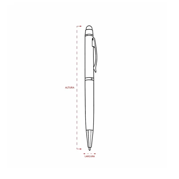 Caneta metal touch (XB-18543) — foto 5 | D.JOB