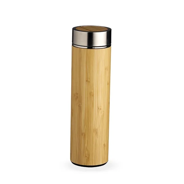 Garrafa Bambu Térmica 500ml com Infusor (XB-18642) personalizado | D.JOB
