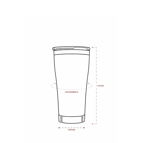 Copo Térmico 550ml (XB-18763A) — foto 6 | D.JOB