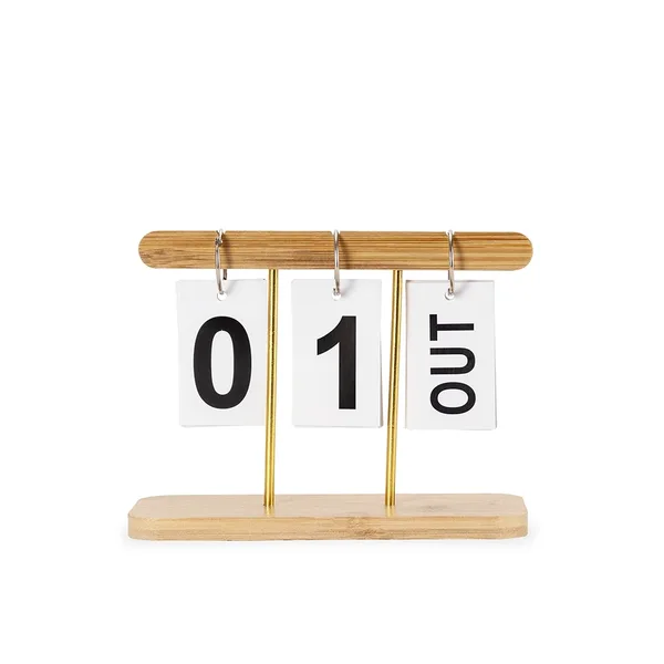 Calendário Permanente Bambu (XB-19027) personalizado | D.JOB