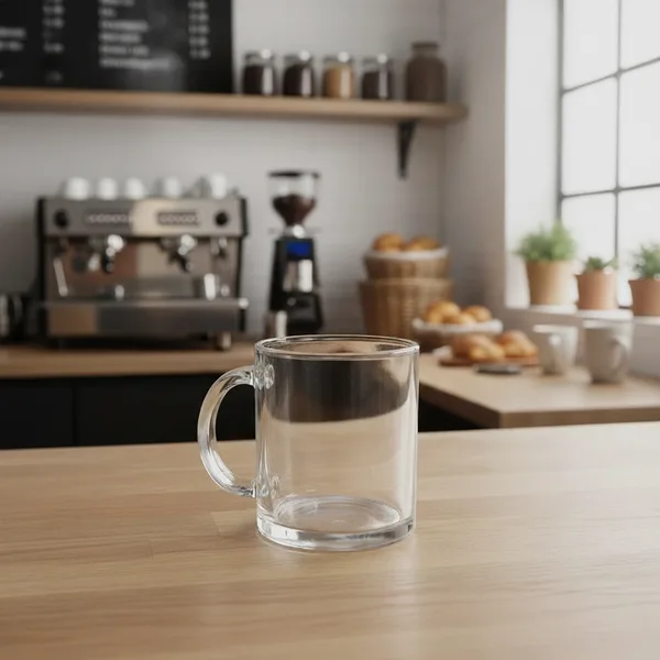 Caneca Vidro 350ml (XB-19063T) — foto 2 | D.JOB