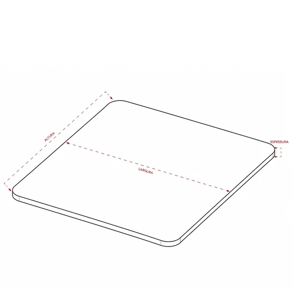 Mouse Pad Poliéster (XB-19069) — foto 3 | D.JOB