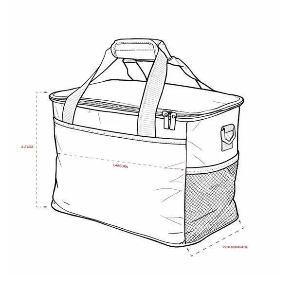 Bolsa Térmica 25L (XB-19080) — foto 7 | D.JOB