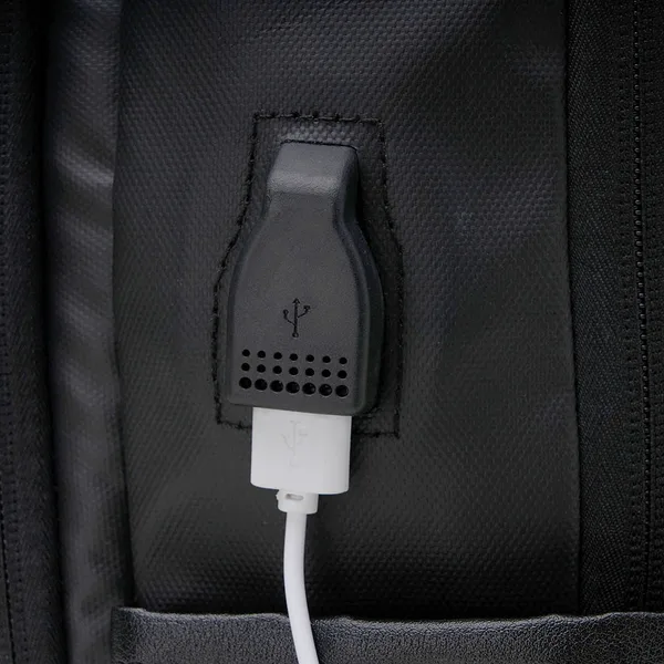 Mochila Couro Sintético USB 20L (XB-20061) — foto 7 | D.JOB